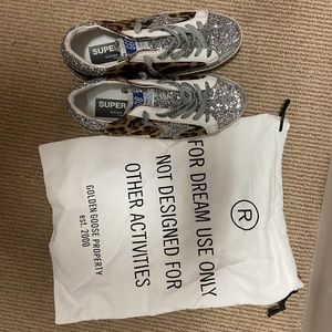 Golden Goose superstar calf hair sneakers